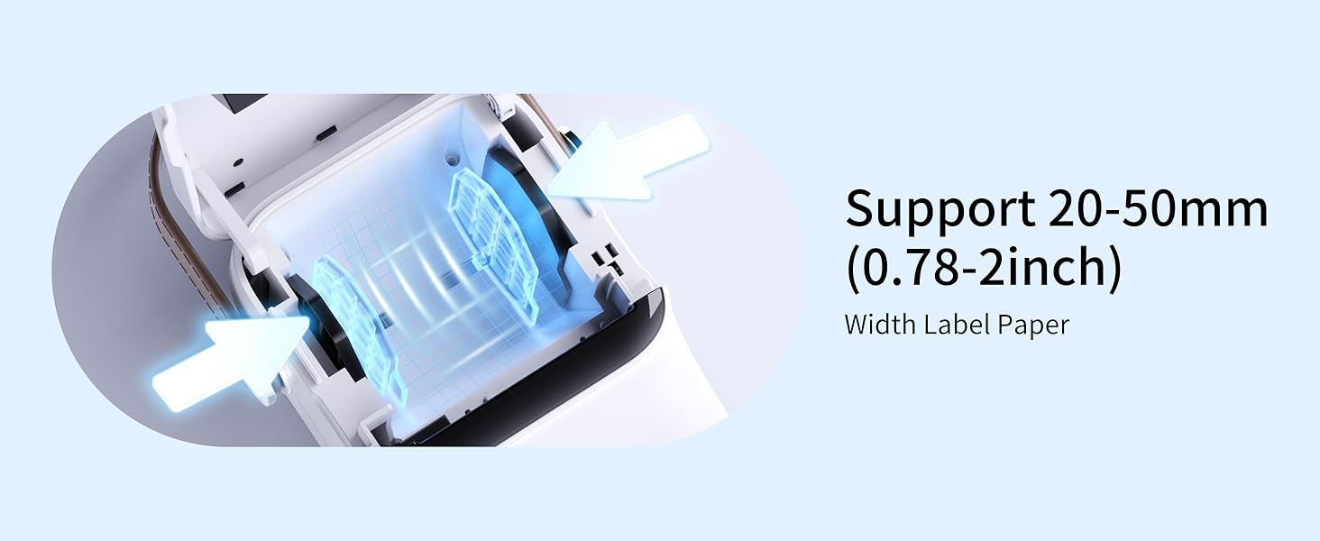 Support Various Label Size