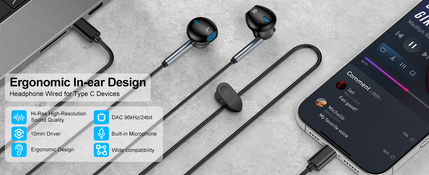 samsung headphones galaxy s26 ultra samsung earbuds wired headphones for iphone 17 pro max earphones