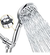 SunCleanse Shower Head, 7-Setting Handheld Shower Head with ON/Off Pause Switch, High Pressure 4....