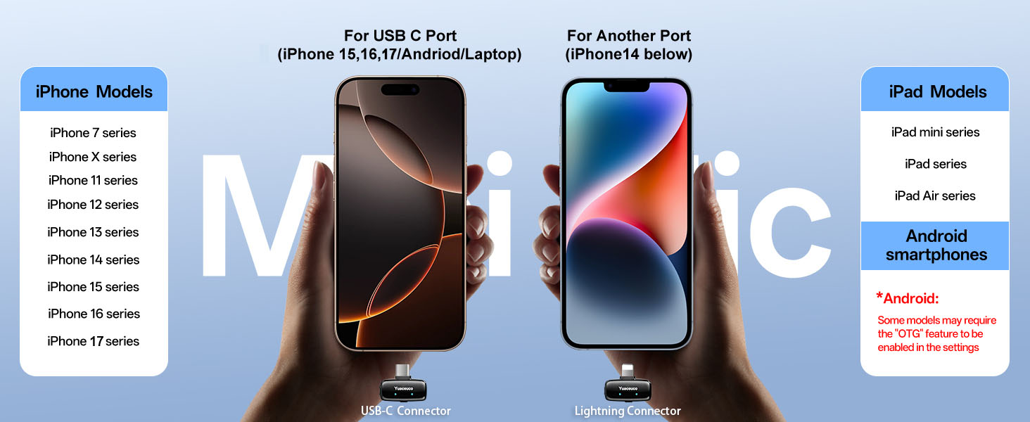 wireless microphone for iphone