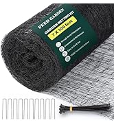 FEED GARDEN Deer Netting Deer Fence Netting, 7 x 100 Feet for Garden Protection Reusable Protecti...