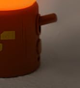 WANIDEA Cute Ghost Night Light, Two Modes Warm Yellow Light and Candlelight, Night Light for Kids...