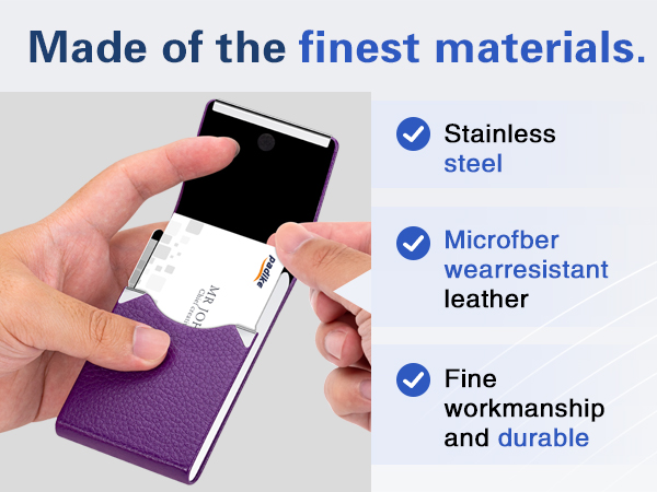 made of the finest materials