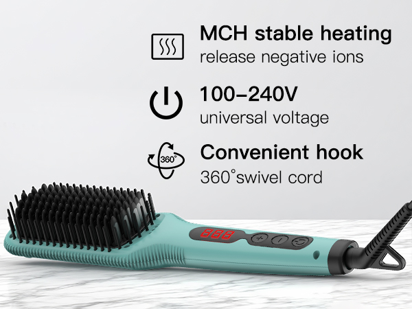 Hair Straightener Brush