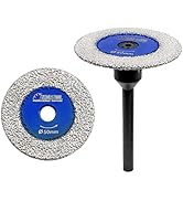 SHDIATOOL Mini Diamond Saw Blades 50mm Cutting Disc for Marble Granite Stone Concrete Masonry 2pcs
