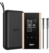 Typhur Sync Gold Dual Wireless WiFi Meat Thermometer with Carrying Case | 2 Probes, 6 Sensors, ±0...