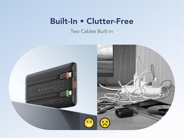 4 Ways of Charging, Power 4 devaices such as iOS Android Phones tablet and earbuds simultaneously