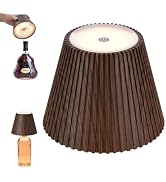 WILIT Wireless Bottle Lamp Shades, 3-Level Brightness Wine Bottle Lights for Liquor Bottles,Cordl...