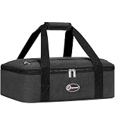 GhvyenntteS Casserole Carriers for Hot or Cold Food, Large Capacity Insulated Casserole Carrier f...