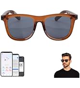 AI Smart Glasses, AI Real Time Translation Glasses with 169 Language & Accents, Auto On/Off by We...