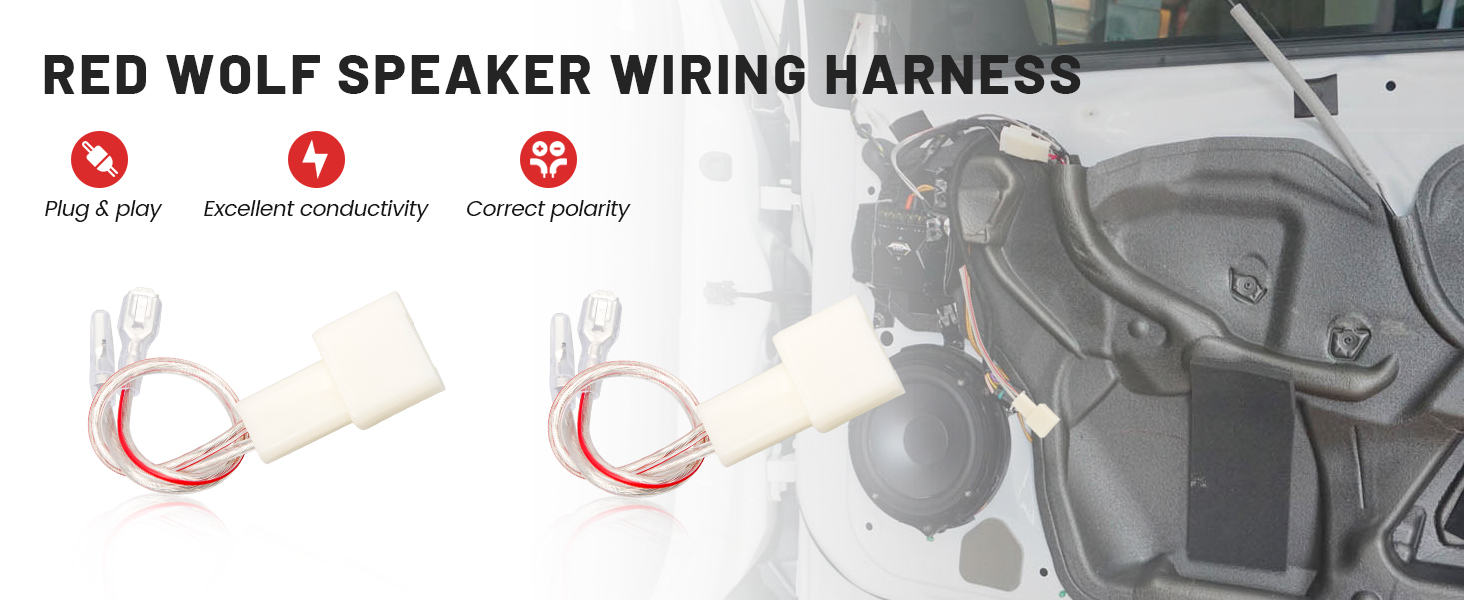 Toyota door speaker harness