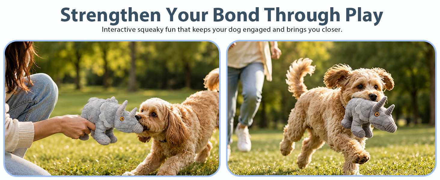 squeaky dog toys