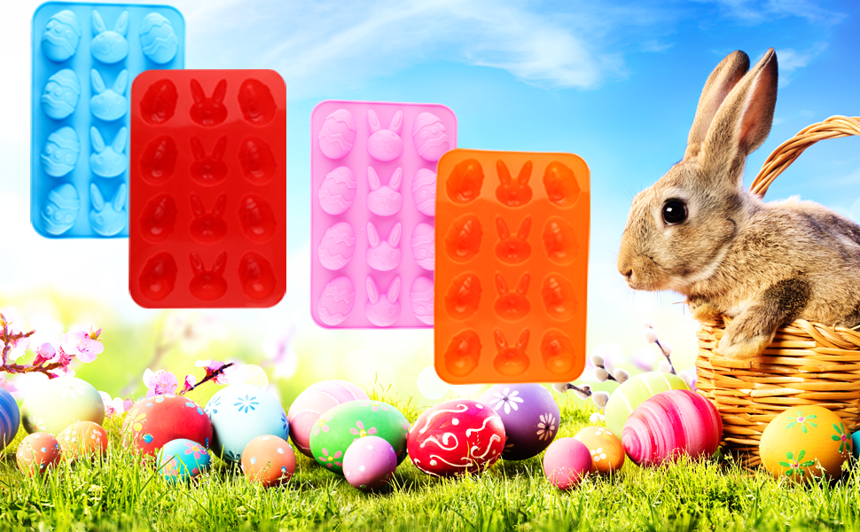Easter egg silicone mold