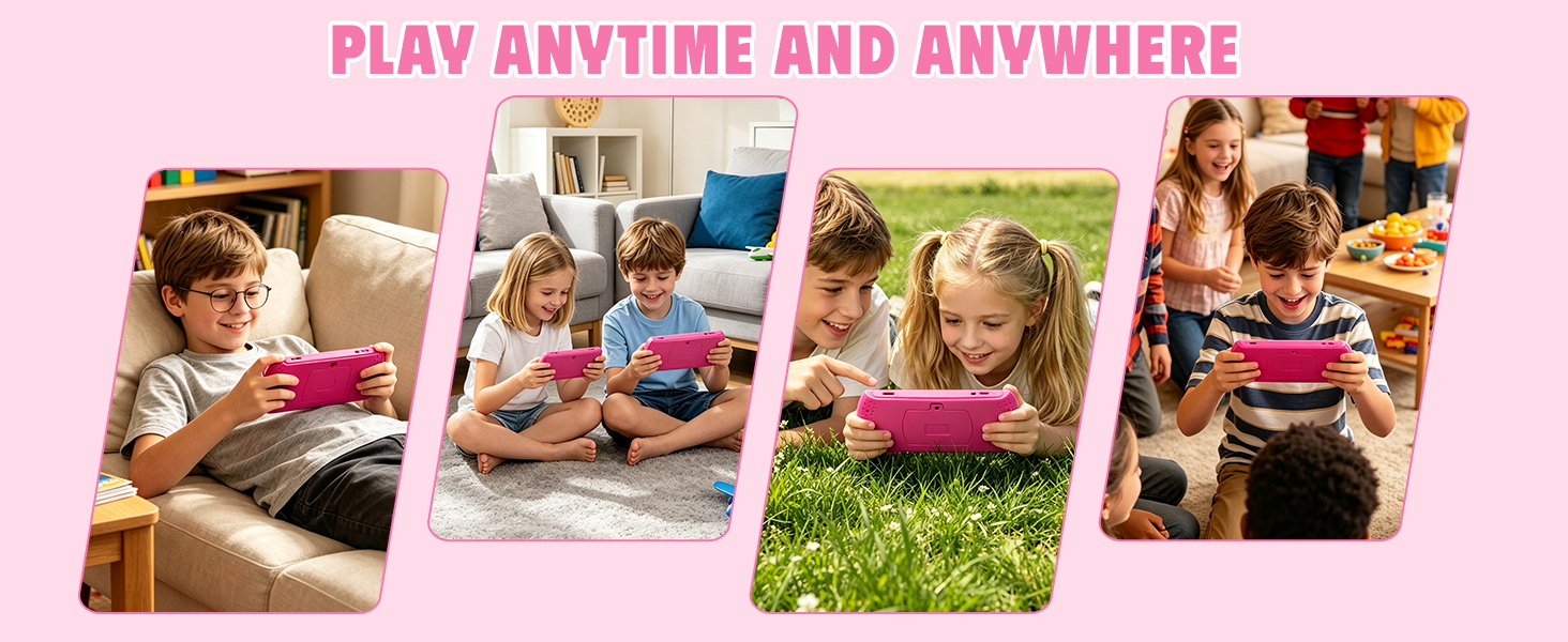 Play video games anytime and anywhere