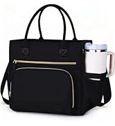 HOMESPON Insulated Lunch Bag Women Wide Opening Adult Lunch Box Large Leakproof Cooler Bag for Wo...