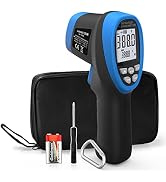 Digital Infrared Thermometer - Non Contact High Temperature Gun ANNMETER AN-1500 Infra Pyrometer ...