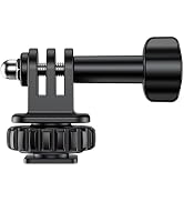 VRIG Hot Shoe Mount Adapter for GoPro Hero 13/12/11/10/9/8/7/6/5, DJI Osmo Action, AKASO Brave 8/...