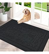 FONEYI Indoor Doormat, Front Back Door Mat 24"x36" Washable, Rubber Backing Non Slip Door Mats, L...