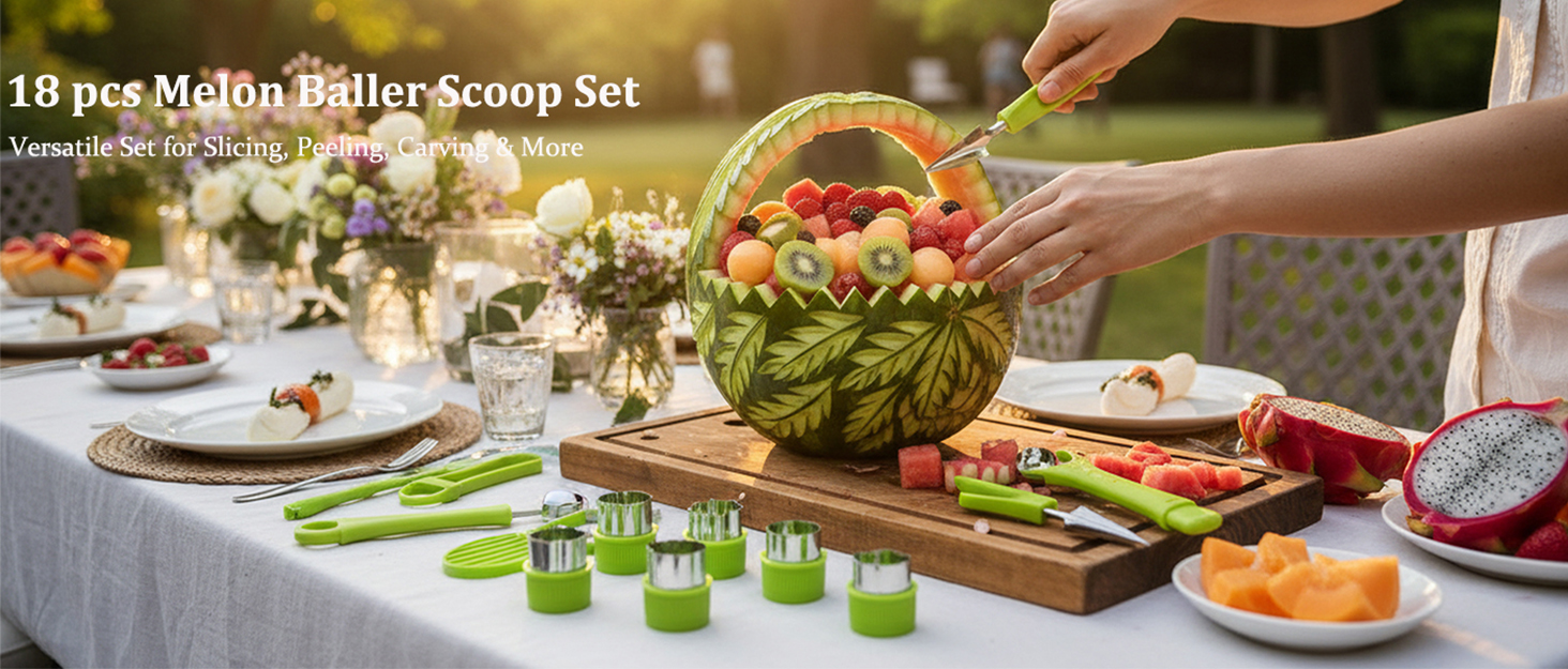 Melon Baller Scoop Set