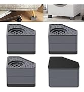 Anti Vibration Pads for Washing Machine, Washer & Dryer Pedestals Shock and Noise Cancelling Wash...
