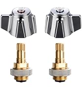 sepaitek Hand Wash Sink Faucet Handle Kit, Commercial Faucets Parts Replacement Handle, A Pair of...