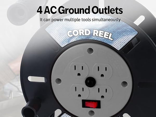 open cord reel