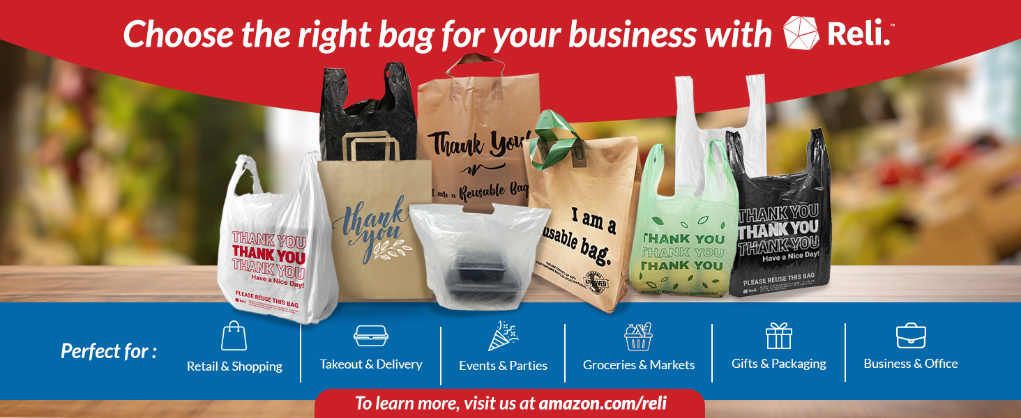 Choose the right bag for you business with Reli