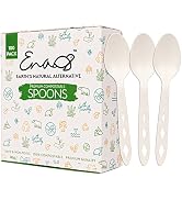 off white disposable spoons cutlery eco cutlery spoons plant based spoons