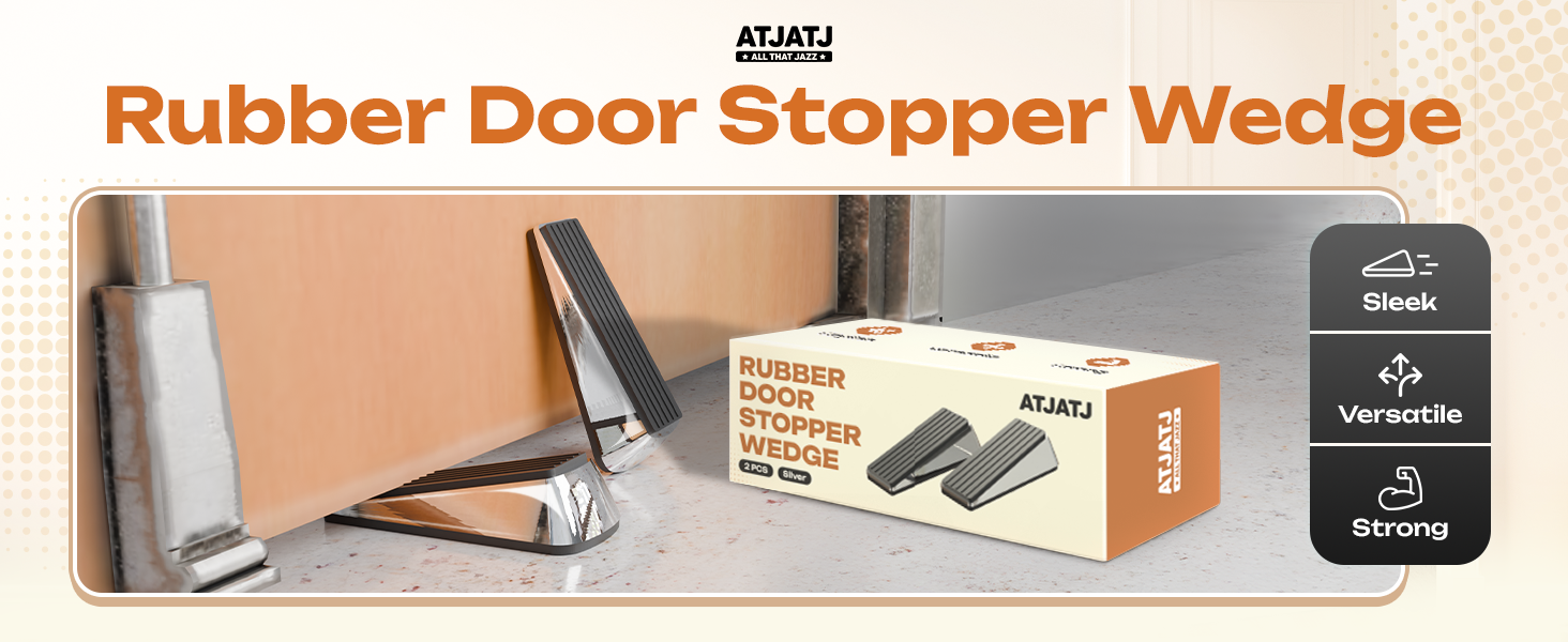 Rubber Door Stopper Wedge