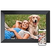 Digital Picture Frame, 10.1 inch Frameo Digital Frame WiFi, 1280*800 IPS HD Touchscreen, 32GB Sto...