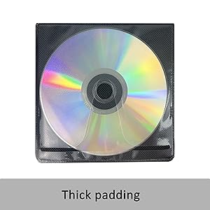 YILAG DVD Case CD Storage,128 Capacity CD Cases Holder DVD Storage Case Holders