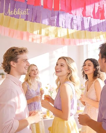Pink Purple Party Decorations