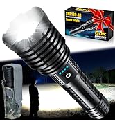 Weoxi Rechargeable Flashlights 2400000 High Lumens,Super Bright LED Flashlight for Home Emergency...