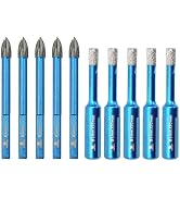 Dry Diamond Core Drill Bit Set,BRSCHNITT1/4
