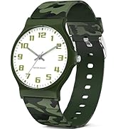 TENOCK Kids Analog Watch Boys Girls, 30M Waterproof, Sports Watch for Boys, Easy to Read Children...