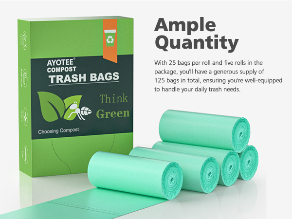 small compost bags 3 gal