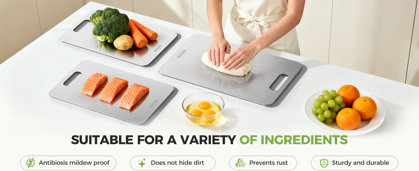 Titanium cutting board
