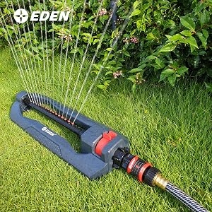 Quick Connect shown connecting to oscillating sprinkler