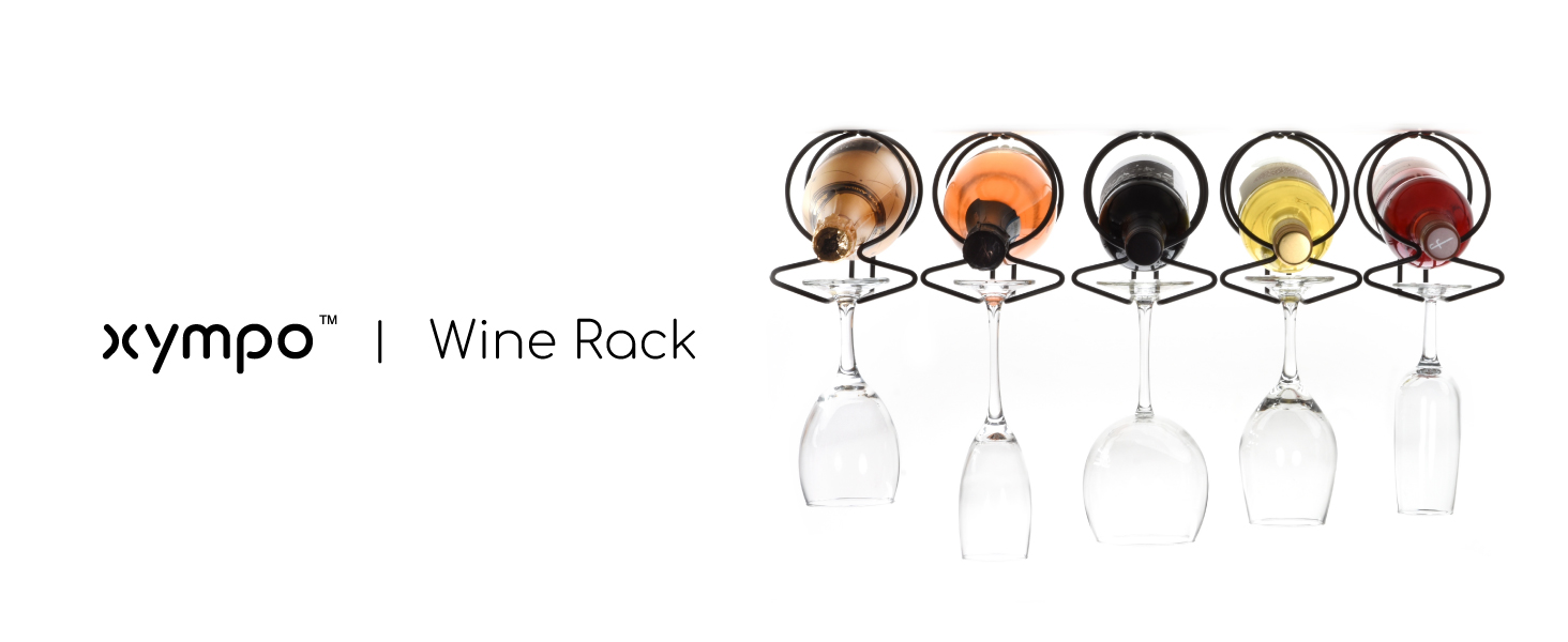 xympo Undercabinet Wine Rack