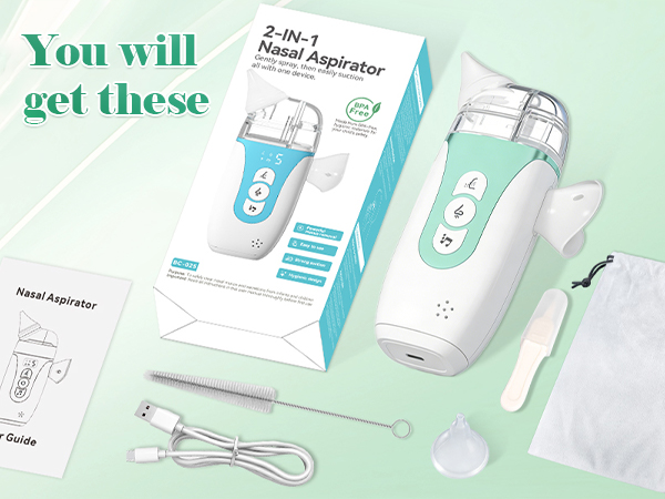 2-in-1 Electric Nose Sucker