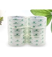 Crystal Clear Packing Tape, Packaging Tape Refill Rolls, 6 Rolls 2Mil x1.88" 60 Yards for Sealing...