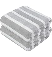 KinHwa Microfiber Bath Towels Large Bathroom Towel Super Absorbent Shower Towel Extra Soft Towels...
