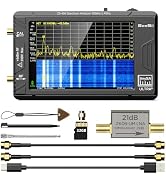 SeeSii TinySA Ultra+ ZS406 Spectrum Analyzer: 4.0 Inch 5.4GHz Handheld Tiny Frequency Analyzer wi...