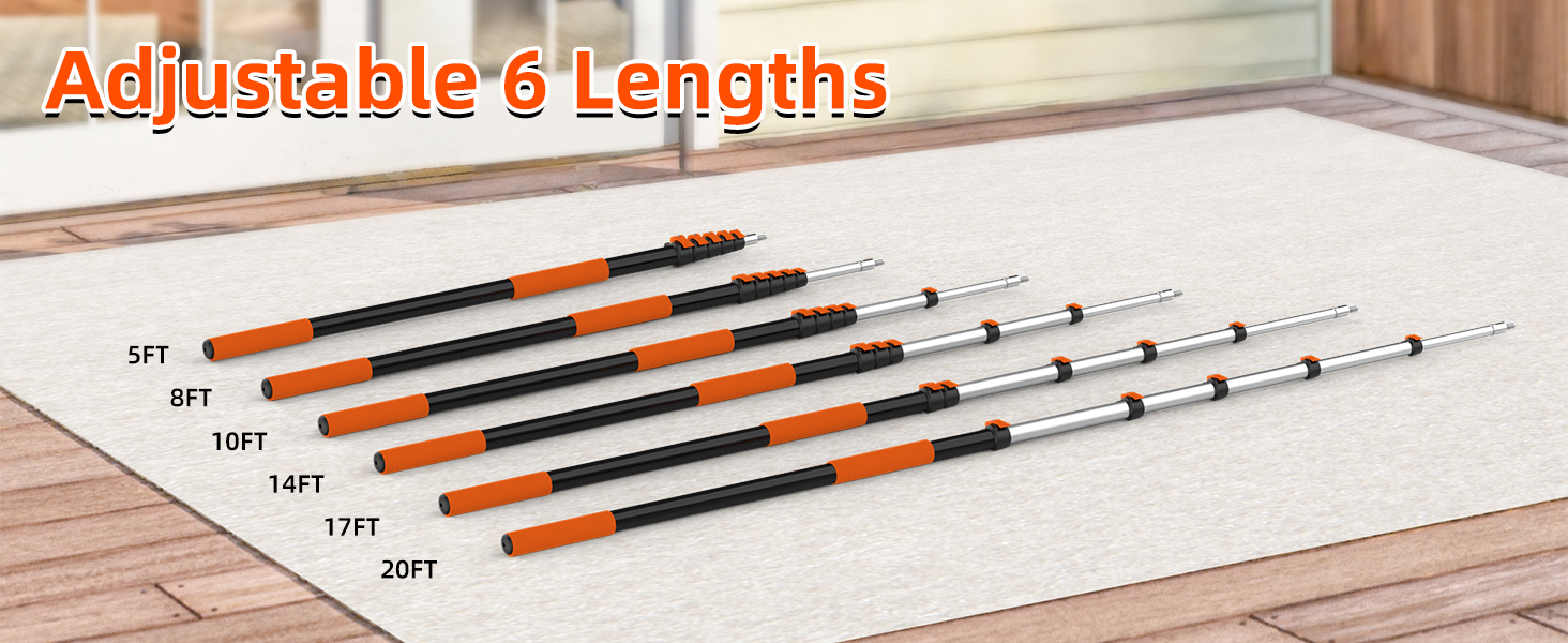Adjustable 6 Lengths