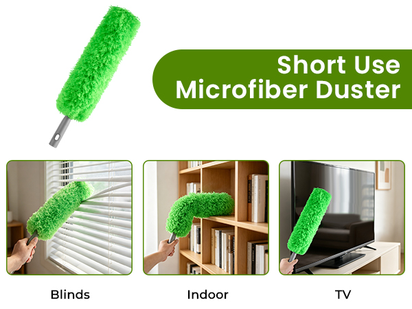 Short Use Microfiber Duster
