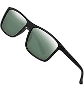 Polarized Sunglasses for Men Driving Mens Sunglasses Rectangular Vintage Sun Glasses for Men/Women