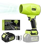 Sakerplus Portable Dust Cleaner, Leaf Blower Cordless, Handheld Blower, Hand Blowers for Lawn Car...