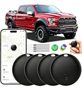Songhello GPS Tracker for Vehicles No Subscription, iOS & Android - 2 Pack | Real-Time Tracking I...