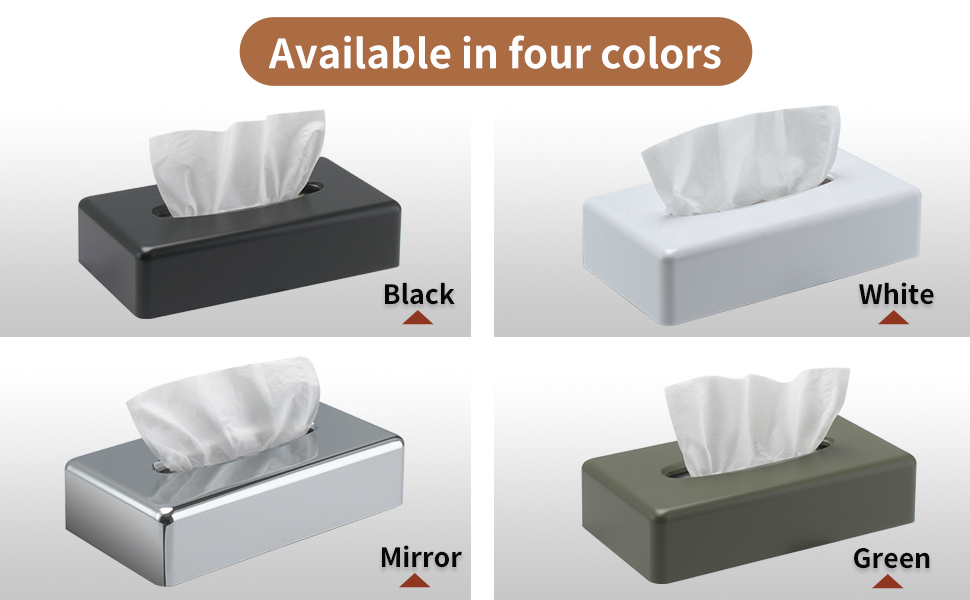 oblong Tissue Box