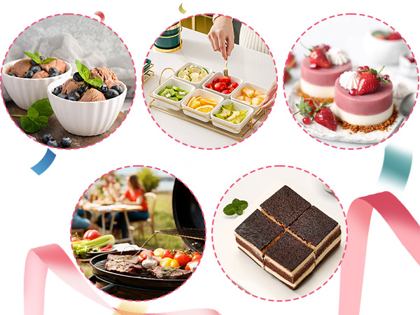 10oz Mini Disposable Cake Pans with Lids